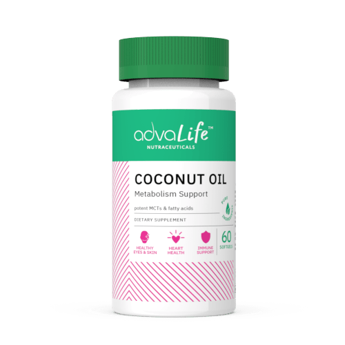 Aceite de Coco Cápsulas (frasco de 60 cápsulas blandas)