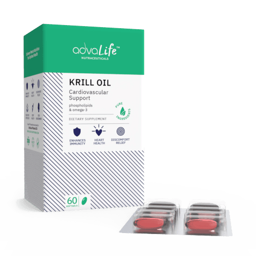 Krill Oil Capsules (1 box and 1 blister)