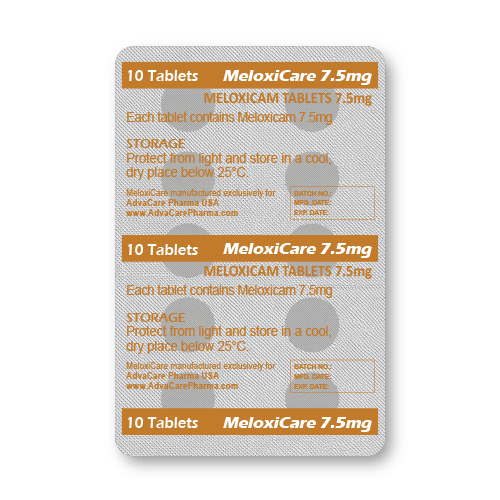 Comprimés de Meloxicam (blister de 10 comprimés)