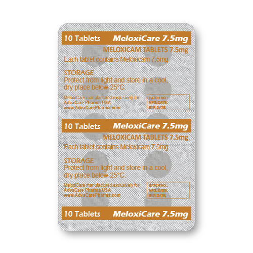 Meloxicam Tablets (blister of 10 tablets)