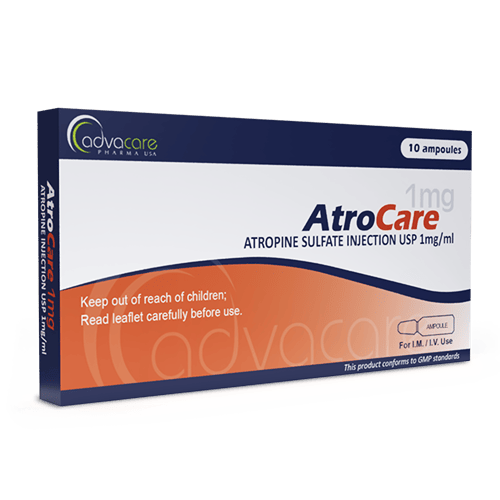 Atropine Injection (boîte de 10 ampoules)