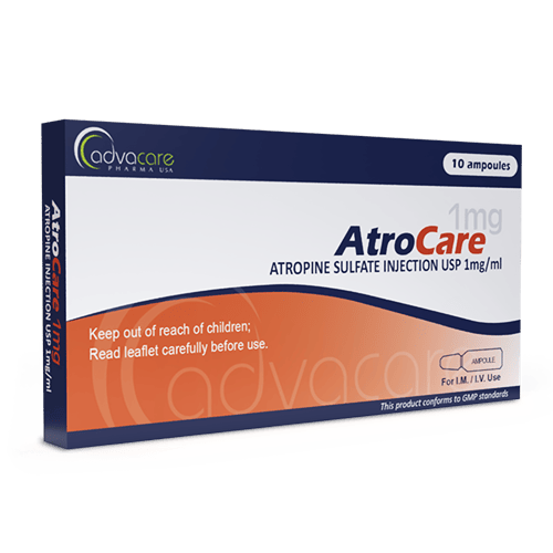 Inyección de Atropina (caja de 10 ampollas)