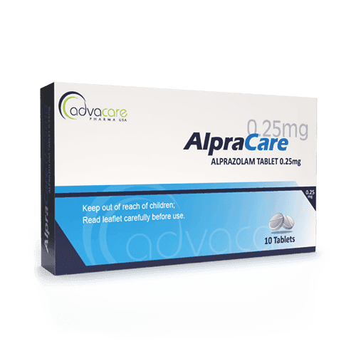 Comprimés d'Alprazolam (boîte de 10 comprimés)