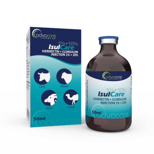 Ivermectin + Clorsulon Injection (1 box and 1 vial)