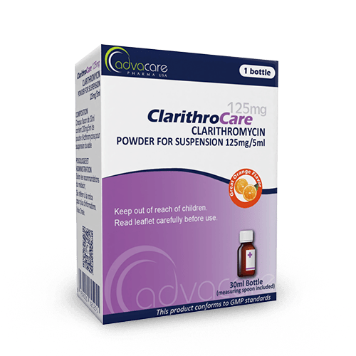 Clarithromycine pour Suspension Orale (carton de 1 bouteille)