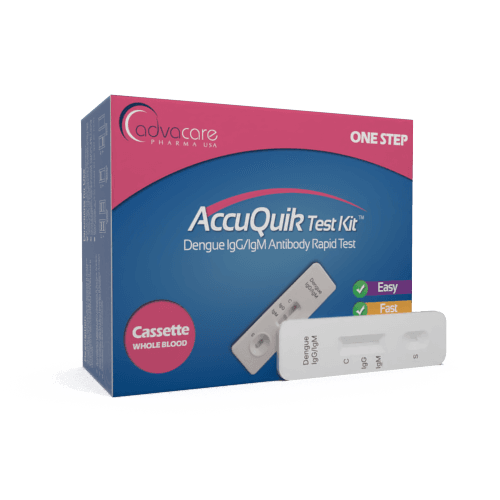 Kits de prueba IgG/IgM del dengue (caja de 25 kits)