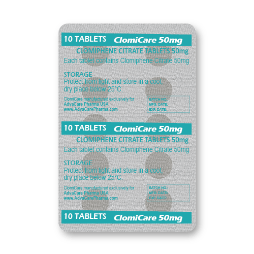 Comprimés de Citrate de Clomifène (blister de 10 comprimés)