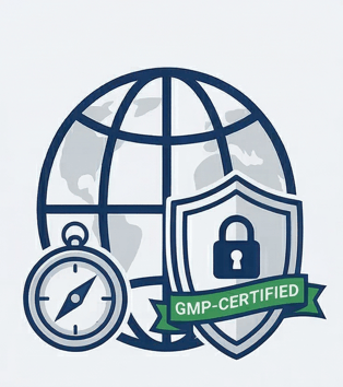 Global Dominance with GMP-certified Products