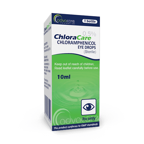 Chloramphenicol Eye Drops (box of 1 bottle)