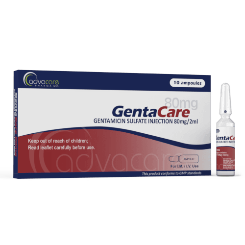 Gentamicin Injection (1 box and 1 ampoule)
