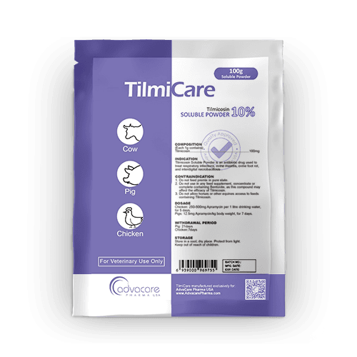 Polvo Soluble de Tilmicosina (1 bolsa)
