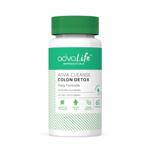 Capsules de nettoyage quotidien pour le colon Detox (bouteille de 60 capsules)