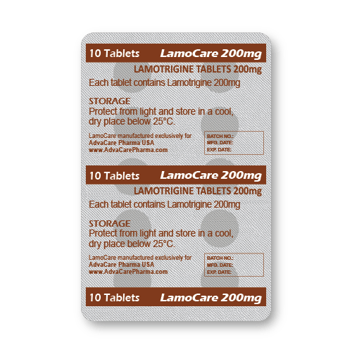 Lamotrigina Comprimidos (blister de 10 comprimidos)