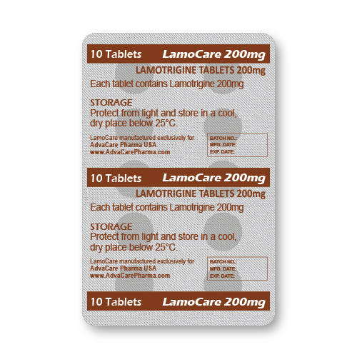 Lamotrigine Comprimés (plaquette de 10 comprimés)