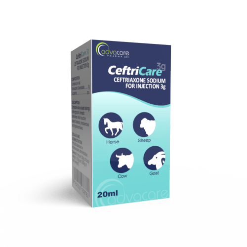 Ceftriaxone Sodium for Injection (box of 1 vial)