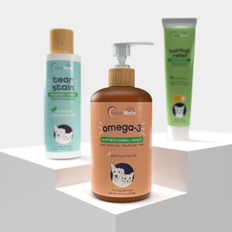 Oméga 3, anti-taches de larmes et anti-boules de poils pour chiens et chats