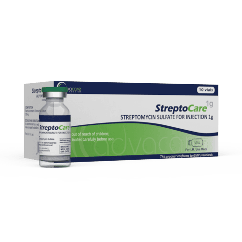 Streptomycine pour Injection (1 boîte et 1 flacon)