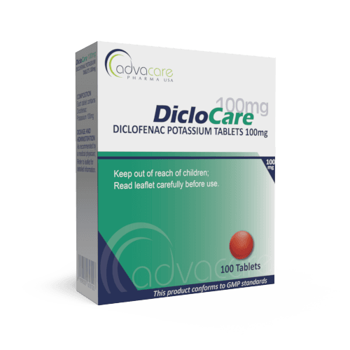Diclofenac Potassium Tablets (box of 100 tablets)