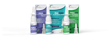 Nasal Sprays developed and manufactured by AdvaCare Pharma.