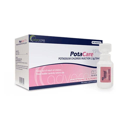 Potassium Chloride Injection (box of 40 ampoules)