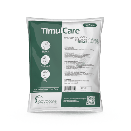 Prémélange de complément alimentaire à base de fumarate d'hydrogène tiamuline (1 sac)