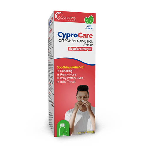 Cyproheptadine HCl Syrup (box of 1 bottle)