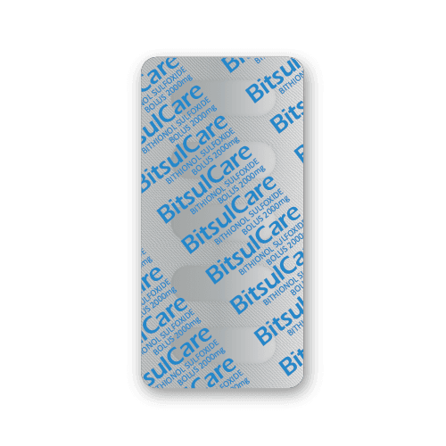 Bithionol Sulfoxide Boluses (blister of 5 boluses)