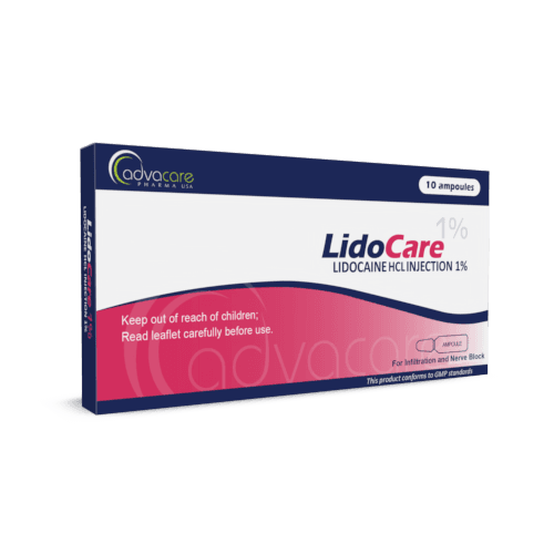 Inyección de Lidocaína HCl (caja de 10 ampollas)