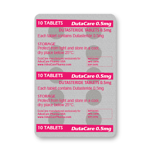 Comprimidos de Dutasterida (blíster de 10 comprimidos)