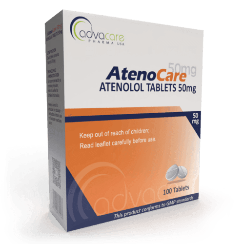 Comprimés d'Atenolol (boîte de 100 comprimés)