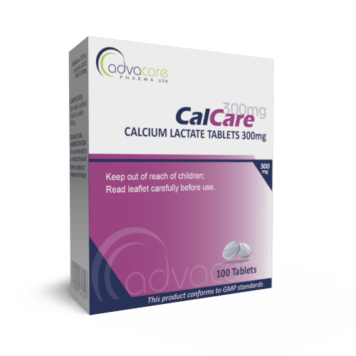 Lactate de Calcium Comprimés (boîte de 100 comprimés)