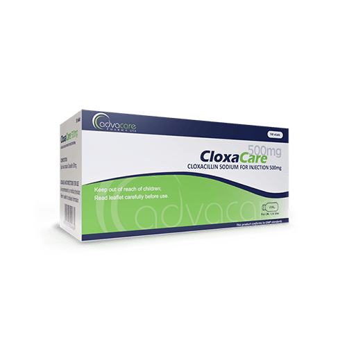 Cloxacilina Sódica para Inyección (caja de 10 viales)
