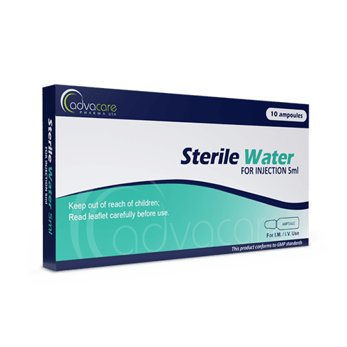 Eau pour injection (boîte de 10 ampoules)