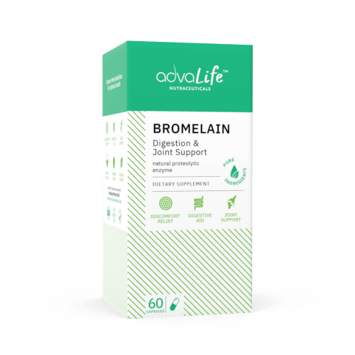 Bromelain Capsules (box of bottle)