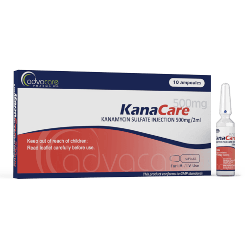 Injection de Sulfate de Kanamycine (1 boîte et 1 ampoule)
