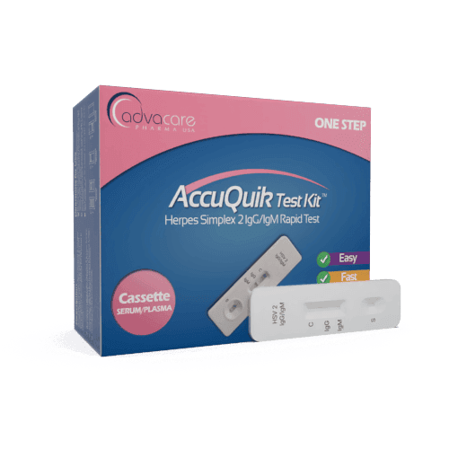 Kits de test Herpes 2 IgG/IgM (HSV)