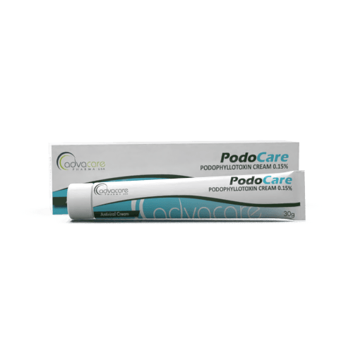 Crema de Podofilotoxina (1 caja y 1 tubo)