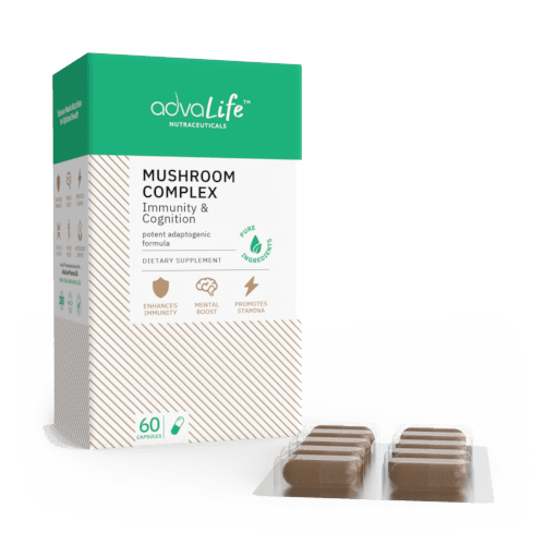Mushroom Complex Capsules (1 box and 1 blister)