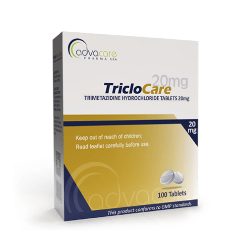 Trimetazidine HCl Tablets (box of 100 tablets)