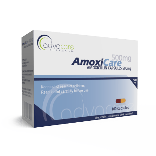 Amoxicilina Cápsulas (caja de 100 cápsulas)