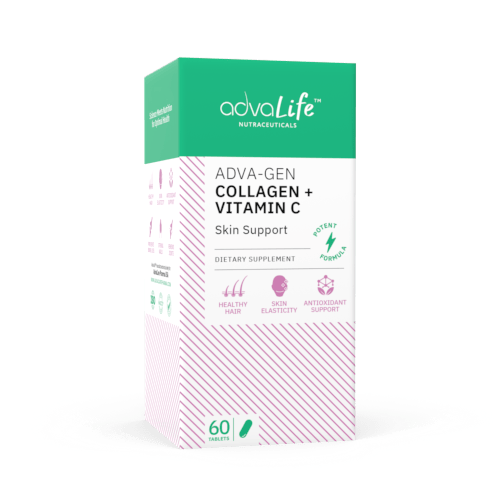 Collagen + Vitamin C Tablets (box of bottle)
