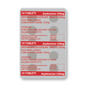 Comprimés d'Érythromycine Estolate (blister de 10 comprimés)
