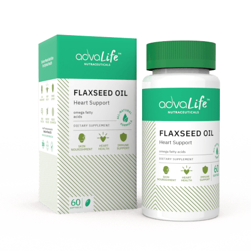Flaxseed Oil Capsules (1 box and 1 bottle)