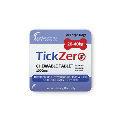 Fluralaner Tablets 1000mg (blister of 1 tablet)