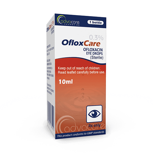 Ofloxacin Eye Drops (box of 1 bottle)