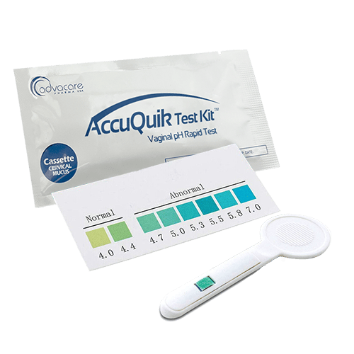 pH vaginal Test Kit Gráfico con bolsa y casete