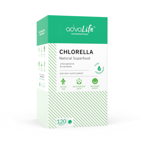 Chlorella Comprimidos (caja de botella)