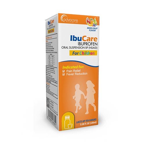 Ibuprofeno Suspensión Oral (caja de 1 botella)