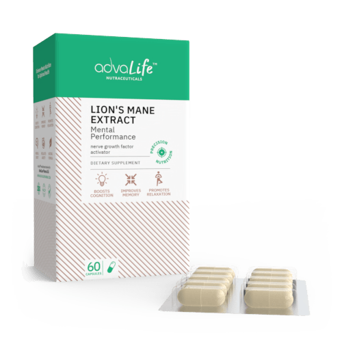 Lion's Mane Extract Capsules (1 box and 1 blister)