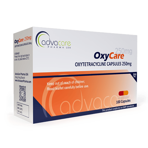 Oxytetracycline Capsules (box of 100 capsules)